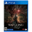 コーエーテクモゲームス｜KOEI Wo Long: Fallen Dynasty【PS4】 【代金引換配送不可】