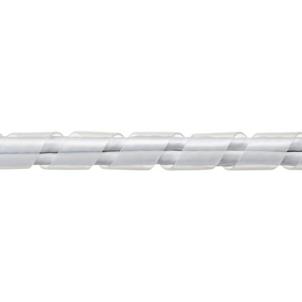 サンワサプライ｜SANWA SUPPLY ケーブルタイ [内寸φ12mmx2m] スパイラル ホワイト CA-SP12WN