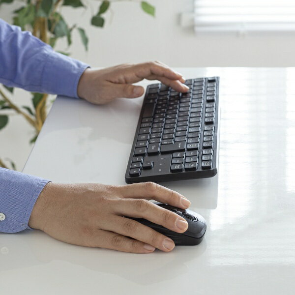 ����掠�ץ饤��SANWA SUPPLY �����ܡ��ɡ��ޥ������å� 92����(Windows11�б�) �֥�å� SKB-WL38SETBK [�磻��쥹 /USB]