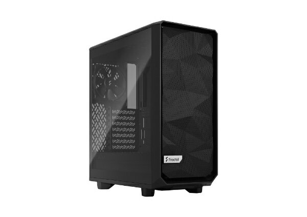 FRACTAL DESIGN｜フラクタルデザイン PCケース [ATX /Micro ATX /Mini-ITX] Meshify 2 Compact Lite Black TG Light Tint ブラック FD-C-MEL2C-03