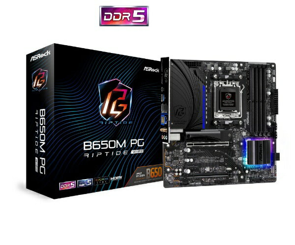 ASROCKåå ޥܡ B650M PG Riptide WIFI [MicroATX /Socket AM5]