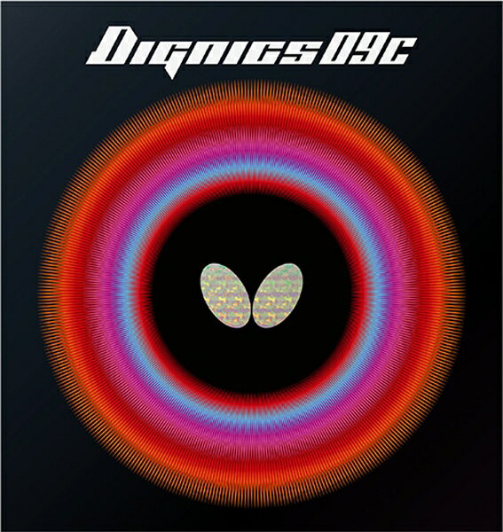 バタフライ｜BUTTERFLY 裏ソフトラバー ディグニクス09C DIGNICS 09C TA(特厚) ブラック 06070 