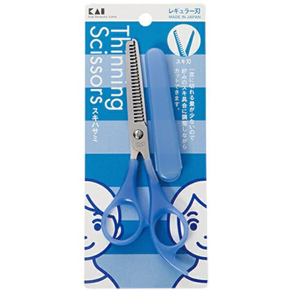 貝印｜Kai Corporation スキハサミ（キャップ付） KQ3047