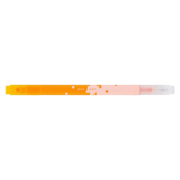 サンスター文具｜sun-star dot e pen(ドット エ ペン) 四角マーカー オレンジ S4541766