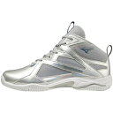 mizuno|ミズノ 28.0cm 男女兼用 フィットネスシューズ ウエーブダイバースLG4 WIDE ウィズ:3E相当(グレー×ホワイト) K1GF2272【...