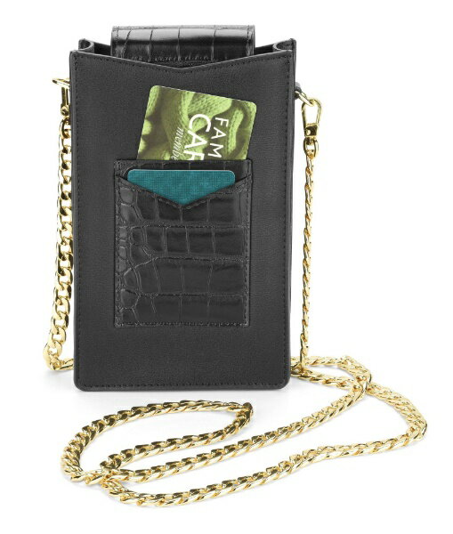 セルラーライン MiniBag iPhone用 ショルダーバック（カード収納） MiniBag ブラック MINIBAGJOYK