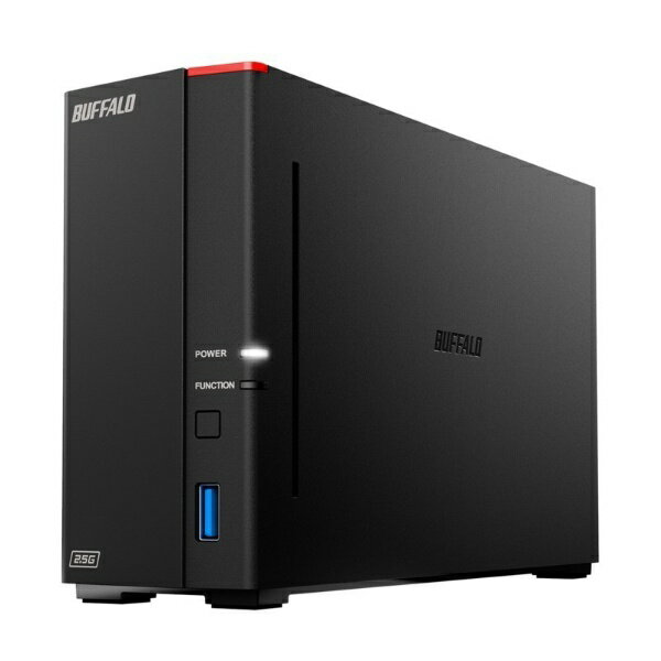 BUFFALO｜バッファロー NAS [2TB搭載 /1ベイ] LinkStation for SOHO 2.5GbE搭載 LS710DN0201B