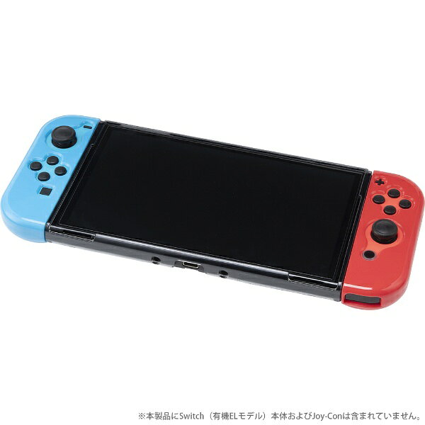 サイバーガジェット｜CYBER Gadget SWITCH有機EL用エコシリーズTPUカバーセパレート クリアブラック×ネオン CY-NSOETCS-NE［Switch］ CY-NSOETCS-NE biccamera-13889783 楽天ビック(ビックカメラ×楽天) サンプル画像2