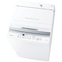 東芝｜TOSHIBA 全自動洗濯機 ピュアホワイト AW-6GA2-W [洗濯6.0kg /簡易乾燥(送風機能) /上開き]【rb_makerB】