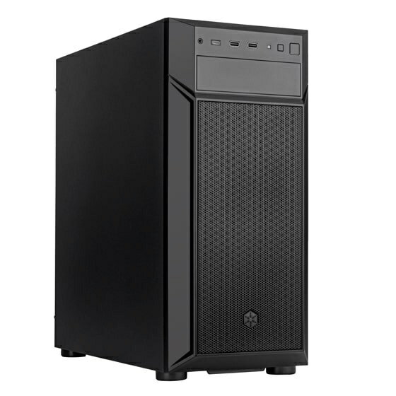 SilverStone｜シルバーストーン PCケース ATX /Micro ATX /Mini-ITX FARA 513 ブラック SST-FA513-B-C