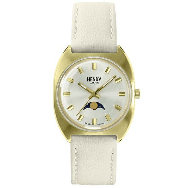 ヘンリーロンドン｜Henry London アップルレザー [APPLE LEATHER] 2年保証 シルバー HL33-LM-0448-AL