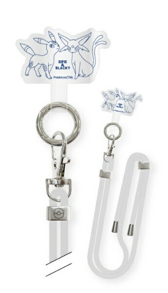 グルマンディーズ｜gourmandise ポケットモンスター マルチリングプラス ストラップセット エーフィ＆ブラッキー POKE-804C