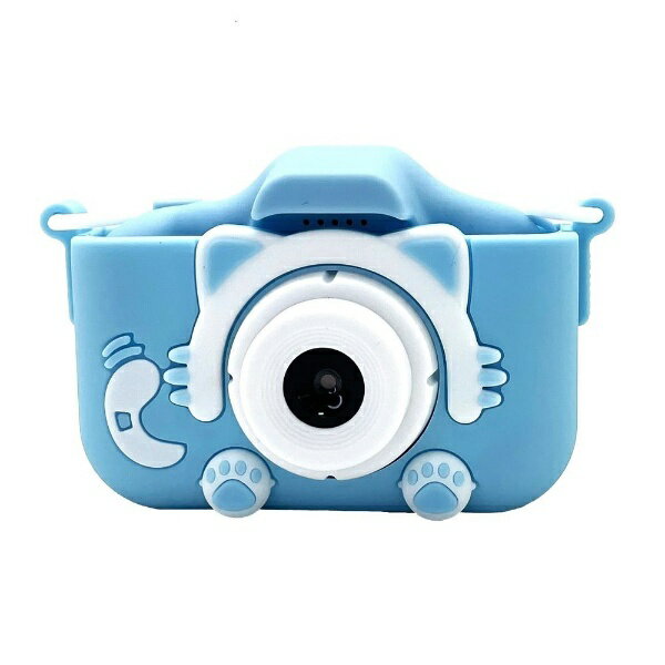 CINNOTOWN｜シノタウン Kids Camera キッズカメラ（ブルー） Cinnotown KC-003-BL デジタル式