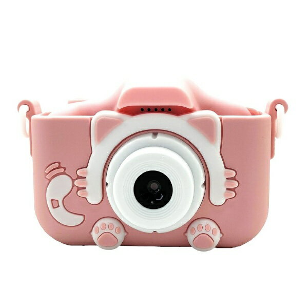 CINNOTOWN｜シノタウン Kids Camera キッズカメラ（ピンク） Cinnotown KC-003-PK デジタル式