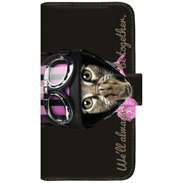 with NYAGOはお洒落でかわいい人気の猫デザインブランド。しっかりとした質感の厚手タイプ手帳型。■「猫びより」など雑誌やメディアにも多数紹介されました。個性的な可愛いニャンコは超目立ちます！■しっかりとした質感の厚手タイプ手帳型ケースを汚れに強いフェイクレザー（合皮）で仕上げました。■丁寧な縫製、しっかりとした質感は手帳型ならではの存在感。内側にはカードポケットを3つ装備。■開閉は簡単なマグネット式です。側面上部にはストラップの取付ができます。※商品写真はサンプルです。実際の製品では印刷位置やカメラ穴の形状、ポリカの色が異なる場合があります。