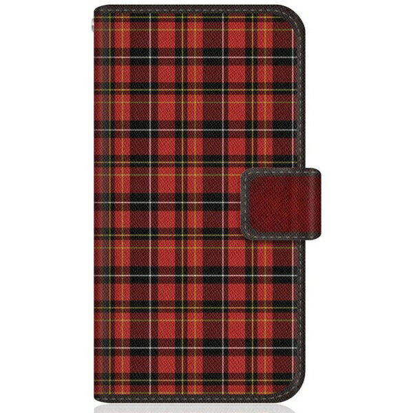 CaseMarket｜ケースマーケット CaseMarket SCV46 スリム手帳型ケース タータンチェック ダイアリー キングダム レッド SCV46-BCM2S2101-78