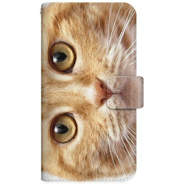 CaseMarket｜ケースマーケット NYAGO SCV46 スリム手帳型ケース NYAGO ノート キュート 甘えんぼう 茶トラ ペロペロするにゃ〜。 猫 お目々 らんらん にゃ にゃんだ？ SCV46-BNG2S2755-78