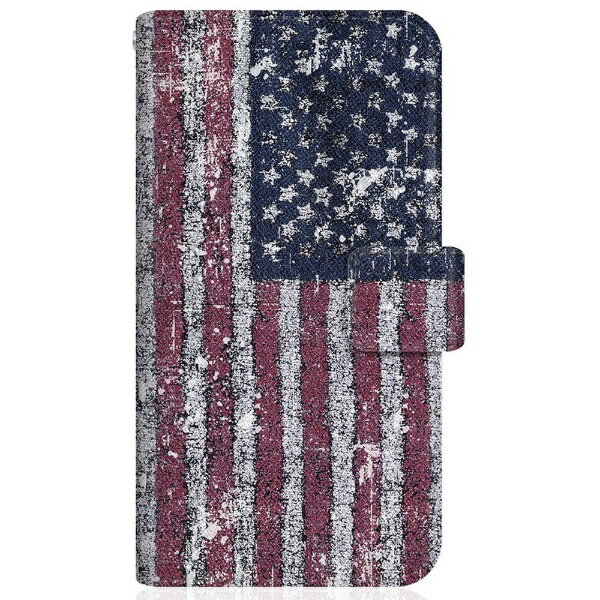 CaseMarket｜ケースマーケット CaseMarket SH-M11 スリム手帳型ケース The Stars and Stripes アメリカン フラッグ ヴィンテージ Old Glory SH-M11-BCM2S2476-78