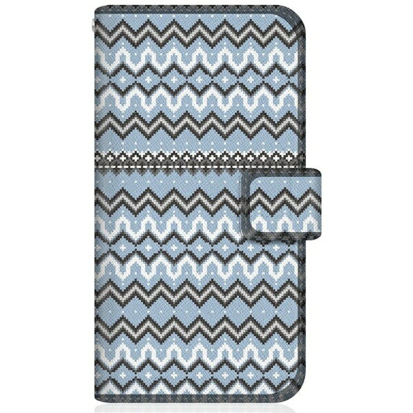 CaseMarket｜ケースマーケット CaseMarket SC-51A スリム手帳型ケース 北欧柄 ウィンター ブルー スリム ダイアリー SC-51A-BCM2S2237-78