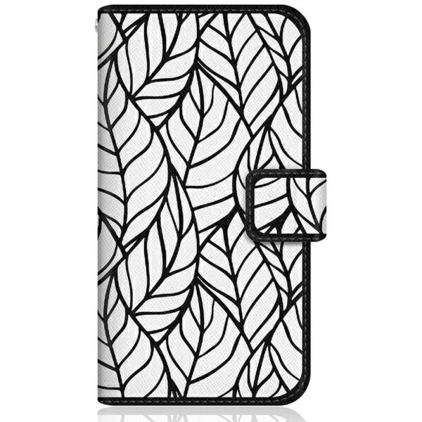 CaseMarket｜ケースマーケット CaseMarket SC-52A スリム手帳型ケース モノトーン ボタニカル ボタニカル柄 リーフ グラフィックス SC-52A-BCM2S2081-78