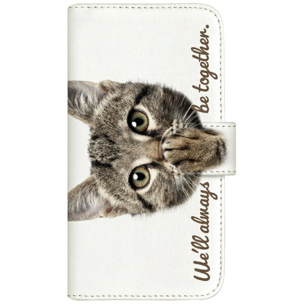 with NYAGOはお洒落でかわいい人気の猫デザインブランド。しっかりとした質感の厚手タイプ手帳型。■「猫びより」など雑誌やメディアにも多数紹介されました。個性的な可愛いニャンコは超目立ちます！■しっかりとした質感の厚手タイプ手帳型ケースを汚れに強いフェイクレザー（合皮）で仕上げました。■丁寧な縫製、しっかりとした質感は手帳型ならではの存在感。内側にはカードポケットを3つ装備。■開閉は簡単なマグネット式です。側面上部にはストラップの取付ができます。※商品写真はサンプルです。実際の製品では印刷位置やカメラ穴の形状、ポリカの色が異なる場合があります。