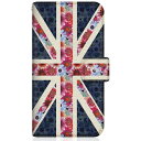 CaseMarket|ケースマーケット CaseMarket A001OP スリム手帳型ケース ユニオンジャック コレクション フローラル UK 1927 ダイアリー A001OP-BCM2S2261-78(2)