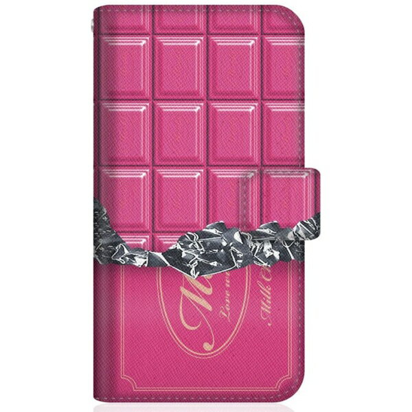 CaseMarket｜ケースマーケット CaseMarket G025M スリム手帳型ケース 板チョコ コレクション チョコレート ダイアリー ストロベリー G025M-BCM2S2264-78