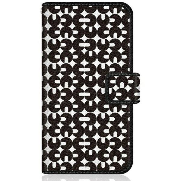 CaseMarket|ケースマーケット CaseMarket CDY-NA9A スリム手帳型ケース Geometric Pattern 幾何学模様 モノトーン The Circle CDY-NA9A-BCM2S2094-78