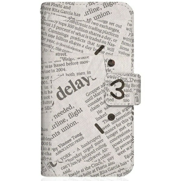 CaseMarket｜ケースマーケット SHOBON iPhone12 スリム手帳型ケース ショボーン (´・ω・`) × ナエ-(´Д｀) ニュースペーパー デザイン 手帳 ダイアリー ショボーン タイムス iPhone12-BSB2S2444-78