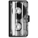 CaseMarket｜ケースマーケット CaseMarket SCG07 スリム手帳型ケース Mono Cassette Tape スリム ダイアリー SCG07-BCM2S2214-78