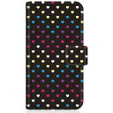 CaseMarket|ケースマーケット CaseMarket SCV45 スリム手帳型ケース レインボー ハート 60S スリム ダイアリー SCV45-BCM...