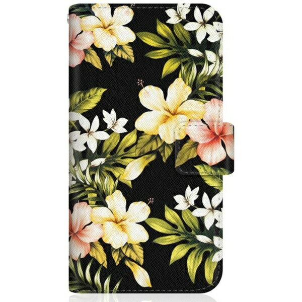 CaseMarket｜ケースマーケット CaseMarket SO-51A スリム手帳型ケース アロハ サマー スリム ダイアリー ナイト タヒチ ボタニカル SO-51A-BCM2S2533-78