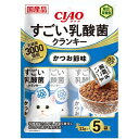 いなばペットフード|INABA-PETFOOD CIAO(チャオ)すごい乳酸菌クランキー かつお節味 22g×5袋