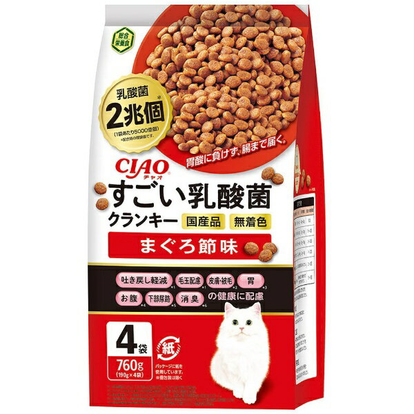 ʤХڥåȥաɡINABA-PETFOOD CIAOʥ㥪ˤݥ󥭡 ޤ̣ 760g190g4ޡ