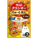 いなばペットフード｜INABA-PETFOOD CIAO（チャオ）クランキー ちゅ~る和え かつお味 6g×7袋