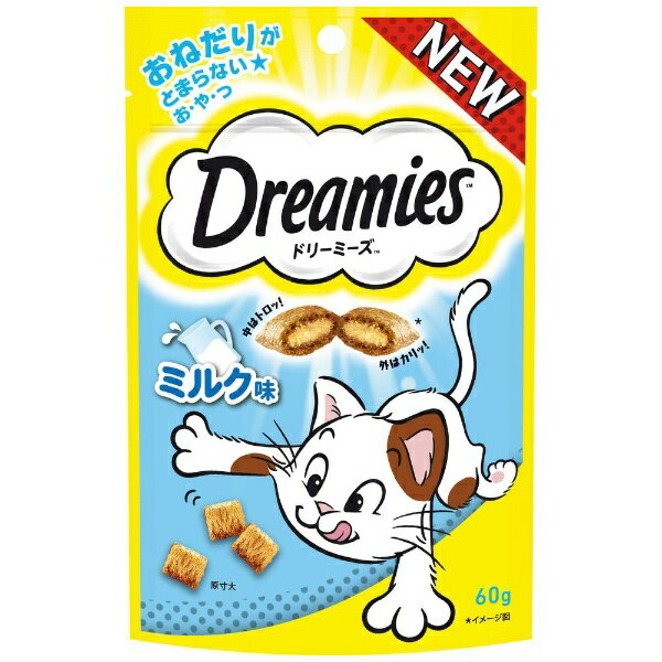 マースジャパンリミテッド｜Mars Japan Limited Dreamies（ドリーミーズ）ミルク味 60g