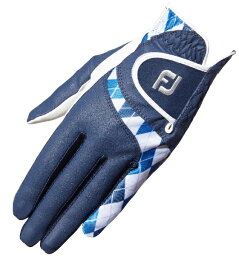 フットジョイ｜FootJoy 【レディース 両手着用】ゴルフグローブ WOMEN’S レディ イーコンフォート 両手用(20cm/ネイビー) FGLE2PRNV-20【返品交換不可】