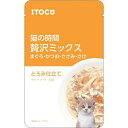 イトウ&カンパニー｜ITO＆CO 猫の時間 贅沢ミックス まぐろ・かつお・ささみ・さけ とろみ仕立て 60g