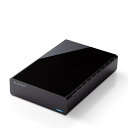 楽天楽天ビック（ビックカメラ×楽天）エレコム｜ELECOM ELD-HTV040UBK 外付けHDD USB-A接続 テレビ録画向け（Mac/Windows11対応） ブラック [4TB /据え置き型]