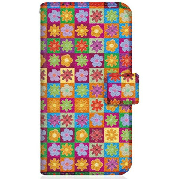 CaseMarket｜ケースマーケット CaseMarket SOG01 スリム手帳型ケース 60s ビンテージ フラワー パッション ボタニカル ノスタルジー SOG01-BCM2S2545-78