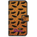 CaseMarket|ケースマーケット CaseMarket SCG03 スリム手帳型ケース ハッピー ハロウィン バット パターン ダイアリー SCG03-BCM2S2622-78