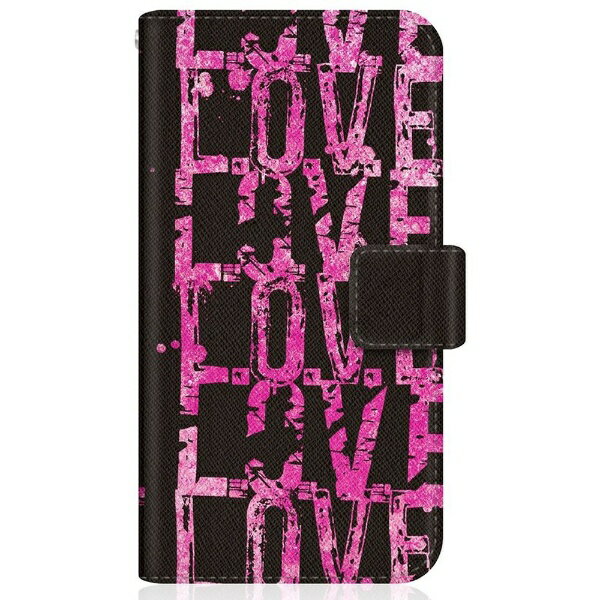 CaseMarket｜ケースマーケット CaseMarket SC-51B スリム手帳型ケース LOVE. LOVE. LOVE. The Pink スリム ダイアリー SC-51B-BCM2S2235-78