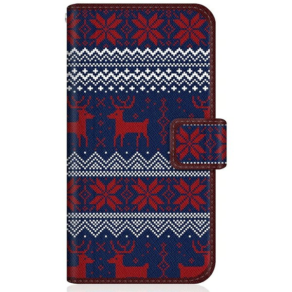 CaseMarket｜ケースマーケット CaseMarket SHG02 スリム手帳型ケース フェアアイル ディアー NY December SHG02-BCM2S2181-78