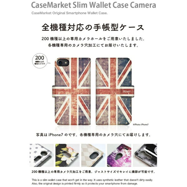 CaseMarket｜ケースマーケット CaseMarket SCG09 スリム手帳型ケース ユニオンジャ...
