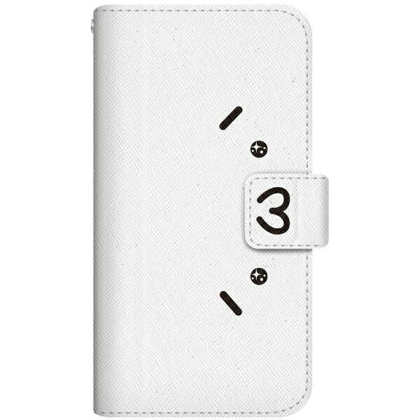 CaseMarket|ケースマーケット SHOBON L-52A スリム手帳型ケース キラキラ ショボーン (´・ω・`) × ナエ-(´Д`) モノクロ L-52A-BSB2S2603-78