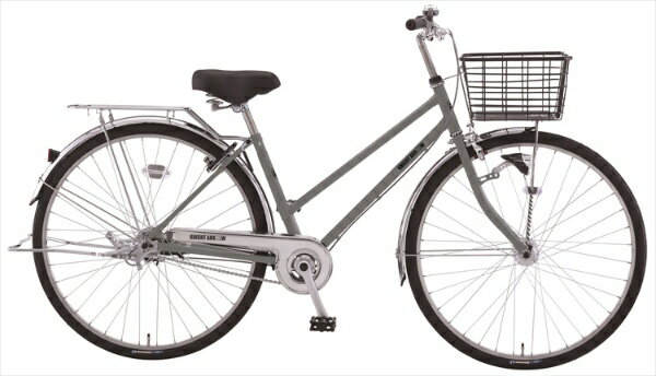 アサヒサイクル｜Asahi Cycle 自転車 ナイトアロー KNIGHT ARROW マットチタンシルバー KAD27A [27インチ]2023年モデル【キャンセル・返品不可】 【代金引換配送不可】