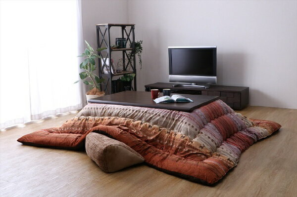 イケヒコ｜IKEHIKO こたつ掛布団ラディ オレンジ205×285 オレンジ [対応天板サイズ：約80×150cm /長方形]