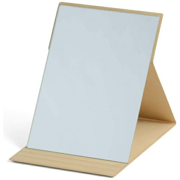 堀内鏡工業｜HORIUCHI KAGAMI KOUGYOU ナピュア フォールディングミラー（Mサイズ） ベージュ HF02-BE