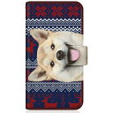 CaseMarket|ケースマーケット CaseMarket CPH2099 スリム手帳型ケース ZAKKA ZOO ノート キュート つぶらな瞳 柴犬 ワンワン 北欧柄 クリスマス カラー CPH2099-BCM2S2823-78