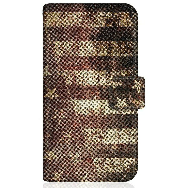 CaseMarket｜ケースマーケット CaseMarket SM-G9910 スリム手帳型ケース アメリカン モノトーン ブラック フラッグス ヴィンテージ プリント NY SM-G9910-BCM2S2311-78